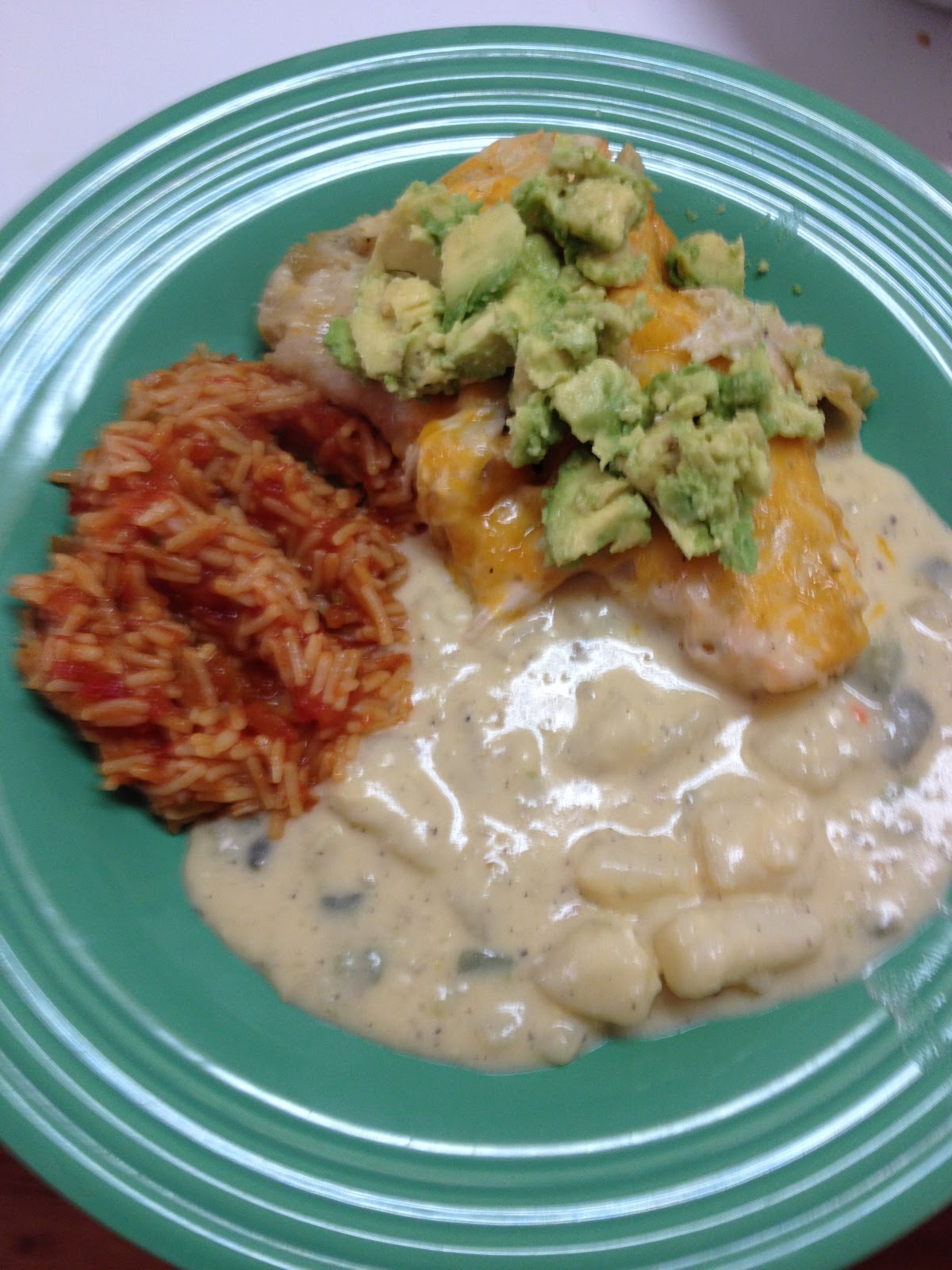 Home From The Heart Spanish Rice and Papas (Mexican Potatoes)