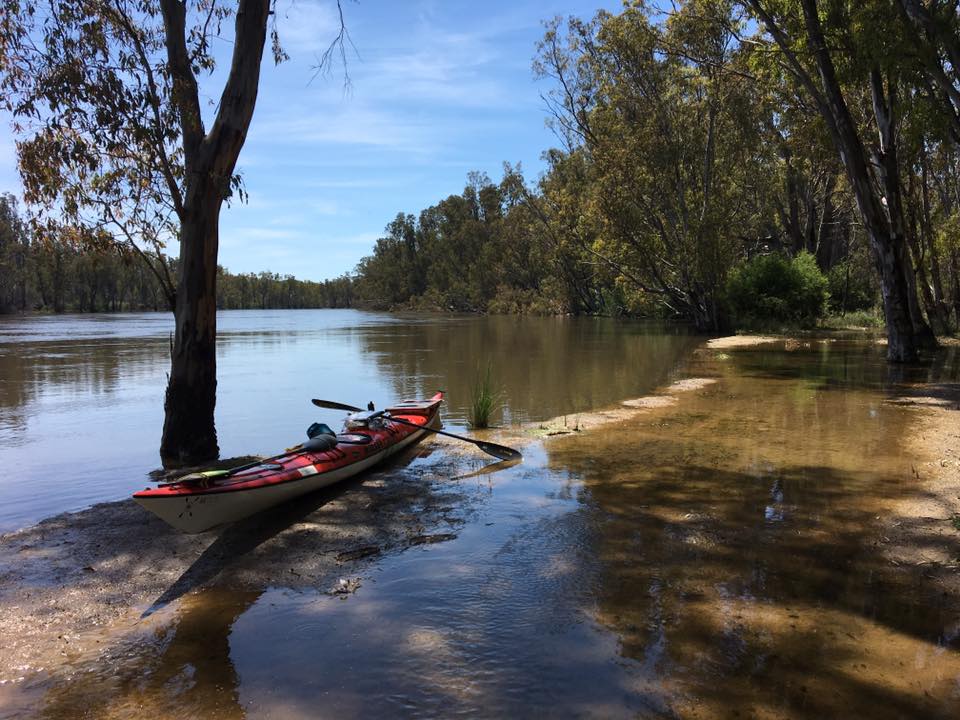 Murray River Kayak. Murray River Paddle 2016 Day 9 Tocumwal Timeout