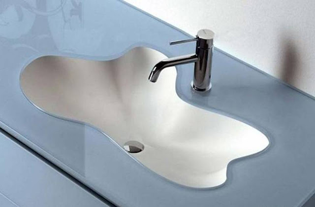 Unique Teeth sink design idea