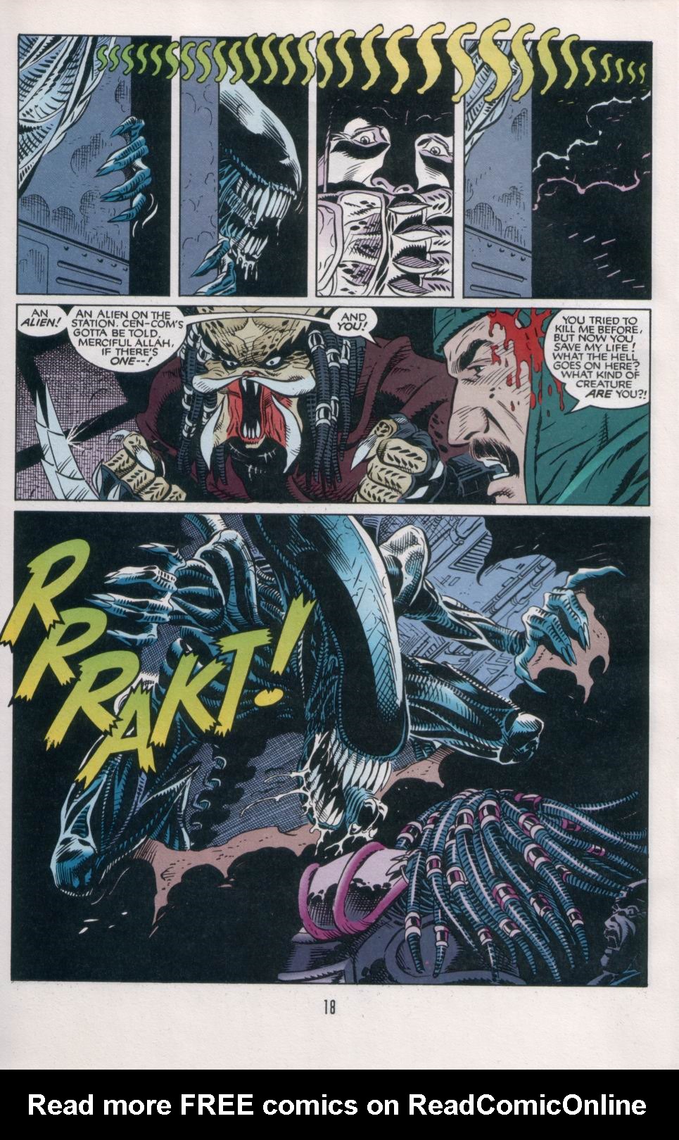 Read online Aliens/Predator: The Deadliest of the Species comic -  Issue #6 - 20