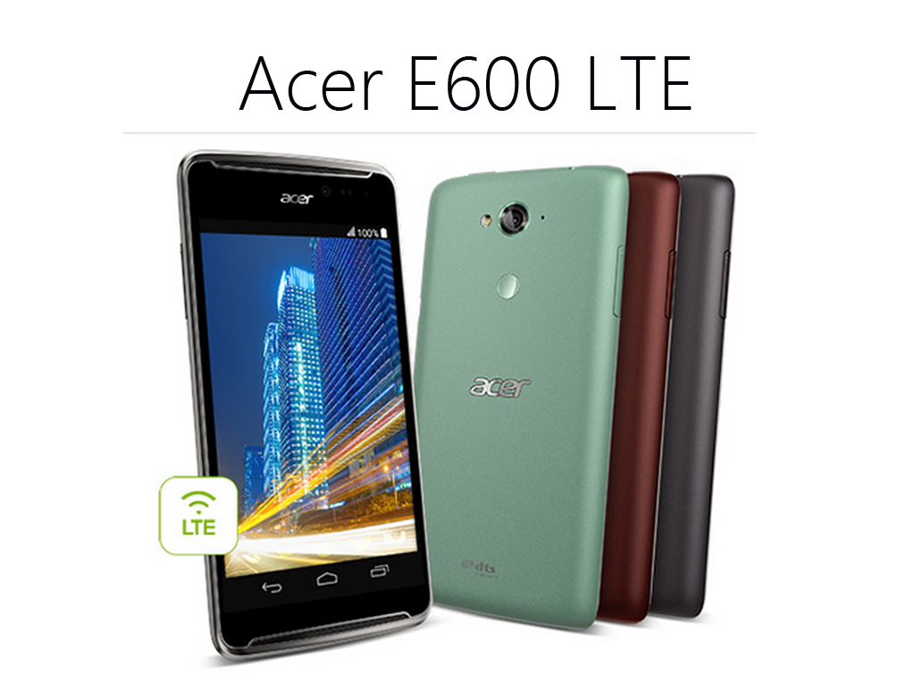 Acer Liquid E600 LTE Now Available On Villman.  Priced At Php 8,988!