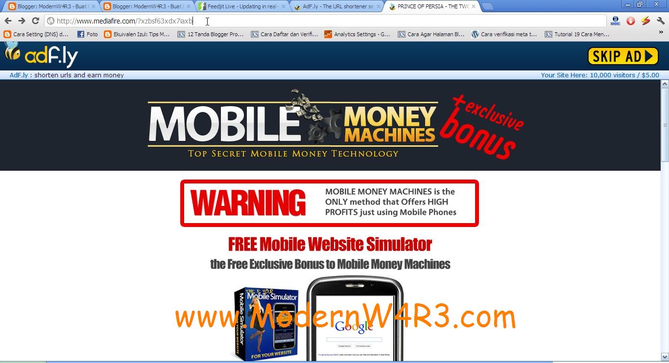 HaRi-Xp: Cara mengatasi link Adfly yang diblokir Mediafire