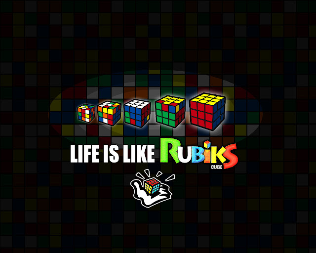Moscas a Cañonazos: Life is like Rubik's cube