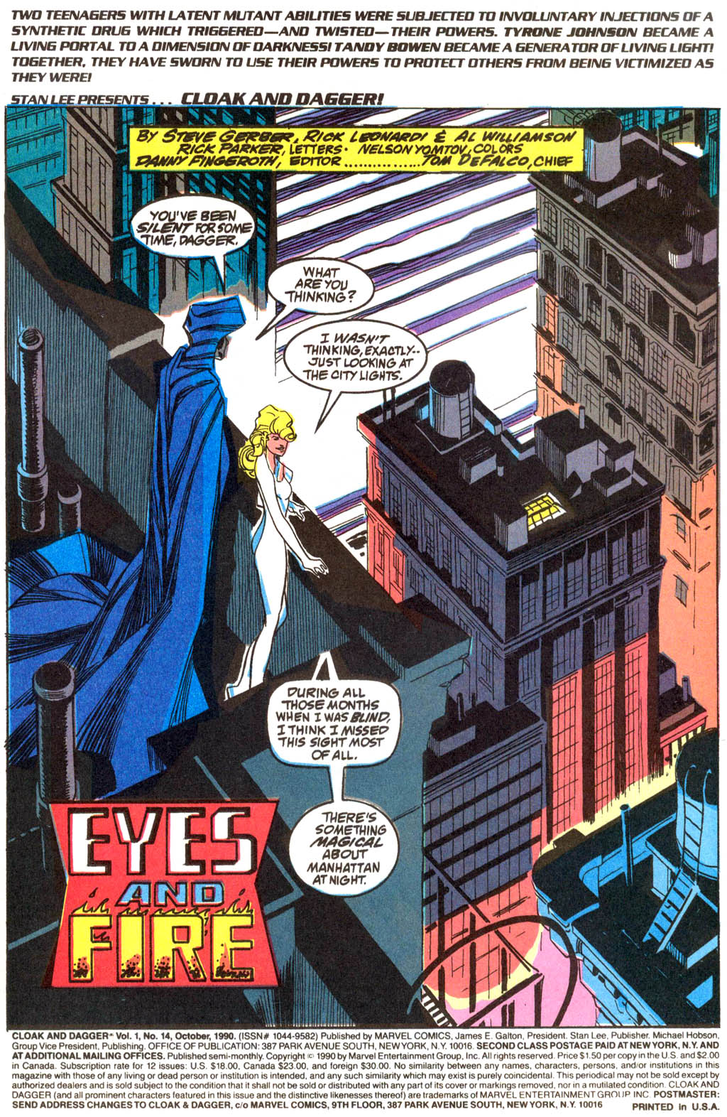 Read online Cloak and Dagger (1990) comic -  Issue #14 - 2