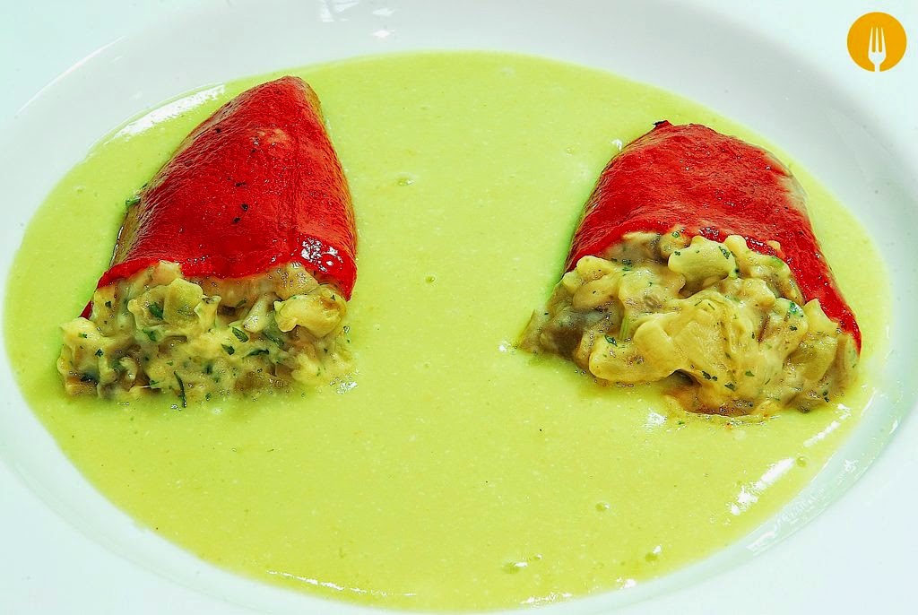 receta pimientos piquillo rellenos caseros