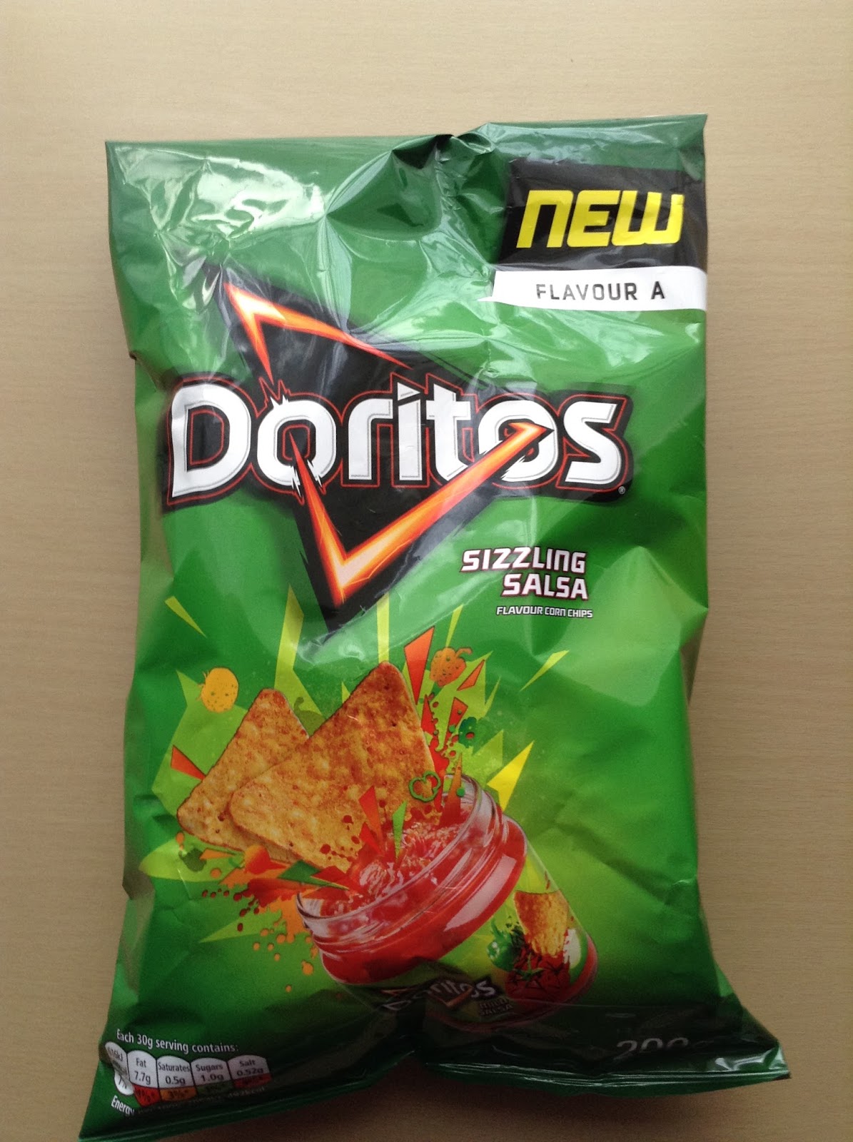 Doritos Flavour A Sizzling Salsa Tortilla Chips (DestroyDoritos Winner!)