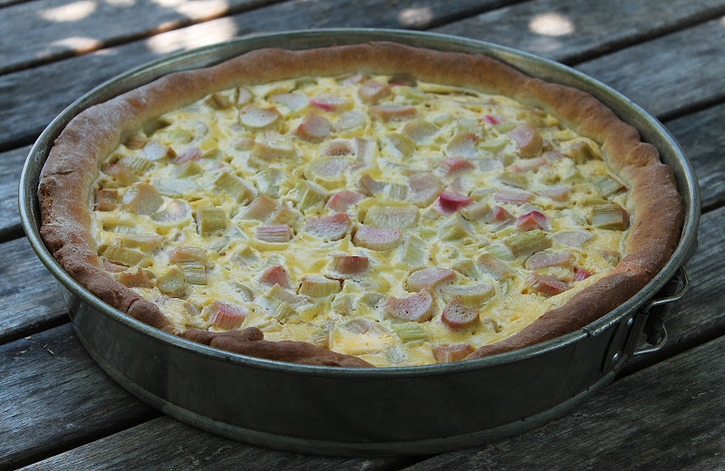 Svenja&amp;#39;s Koch- und Backblog: Rhabarberkuchen