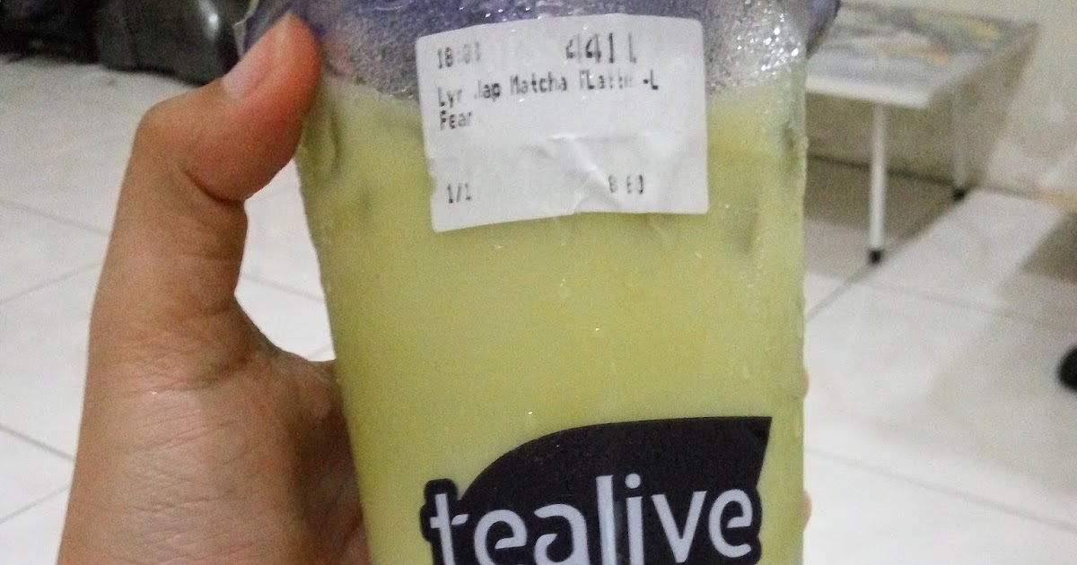 ♥Corat Coret Nusha ♥ Layer Japanes Motcha Green Tea Tealive