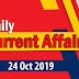 Kerala PSC Daily Malayalam Current Affairs 24 Oct 2019