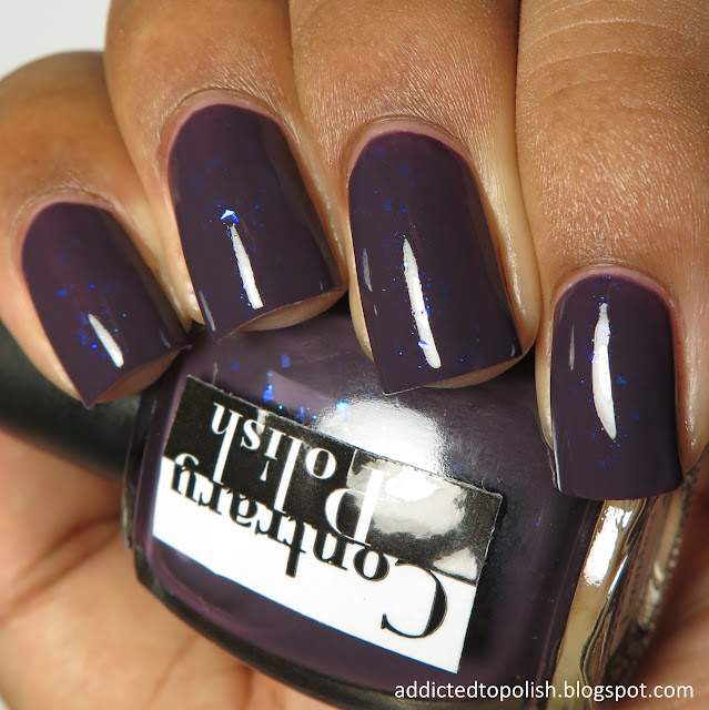 contrary polish exotic eggplant