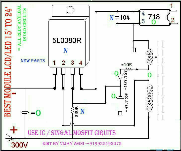 ELECTRONICS TRICKS AND TIPS: Best SMPS Module LCD/LED 15" TO 24"