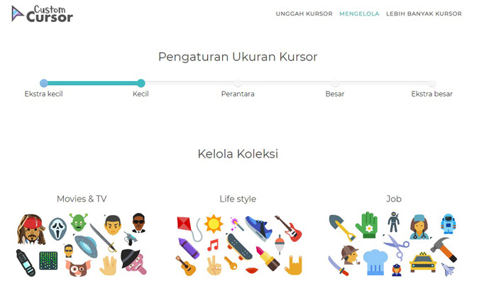 Ubah Kursor Mouse di Google Chrome dengan Custom Cursor for Chrome Ubah Kursor Mouse di Google Chrome dengan Custom Cursor for Chrome