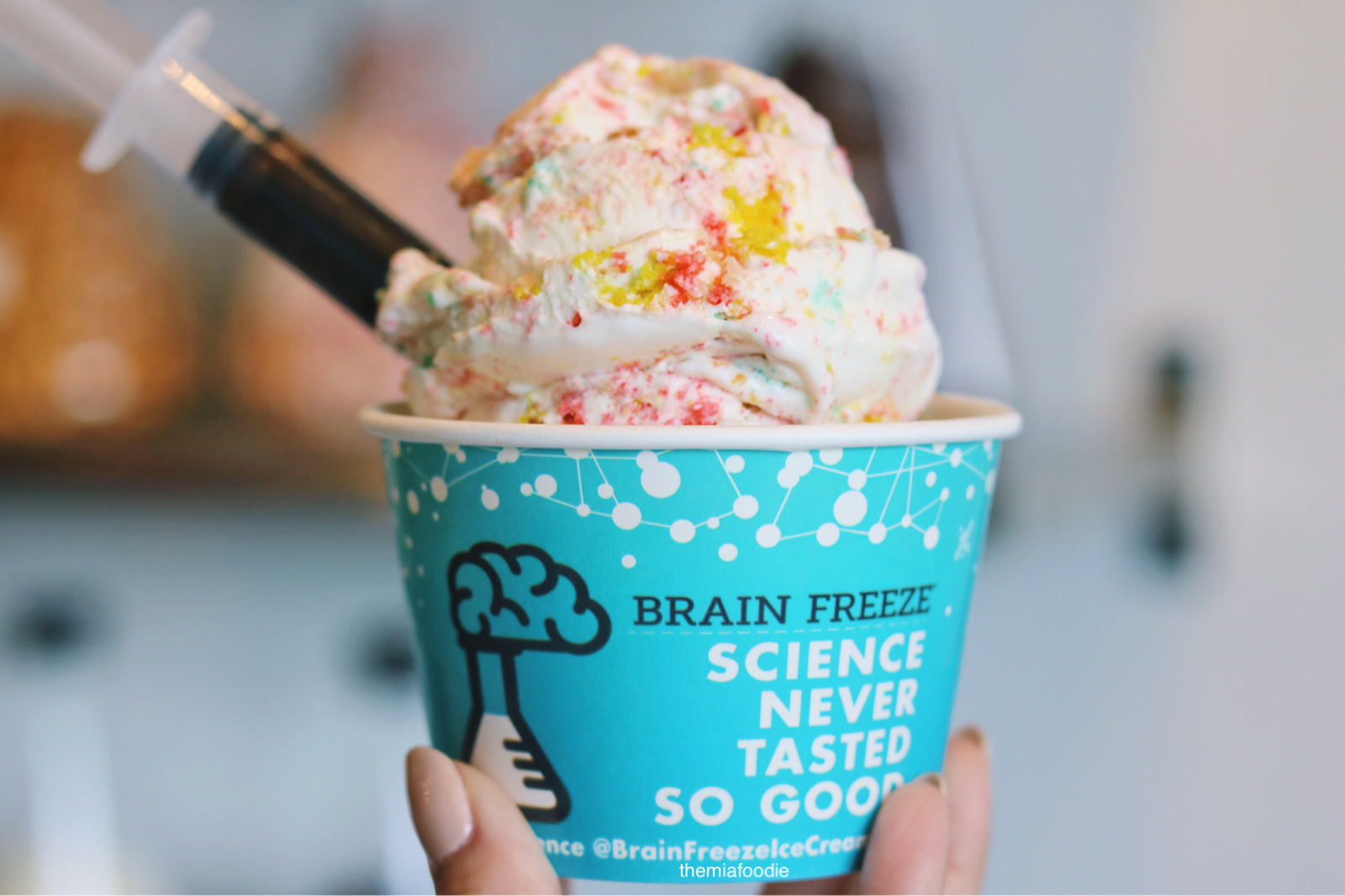 Brain Freeze Ice Cream Lab NEW MENU the MIA foodie