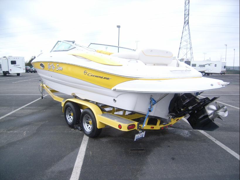 Pontoon Boats Auction DFW 2/25/2011 2008 Crownline 240EX 36,761