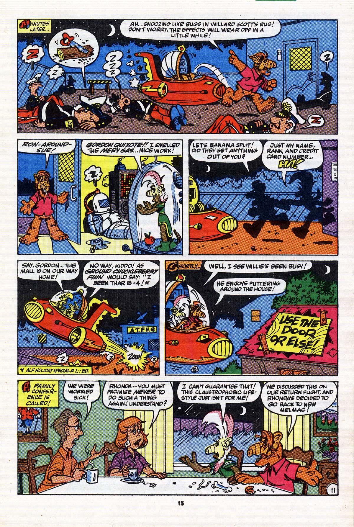 Read online ALF comic -  Issue #24 - 12