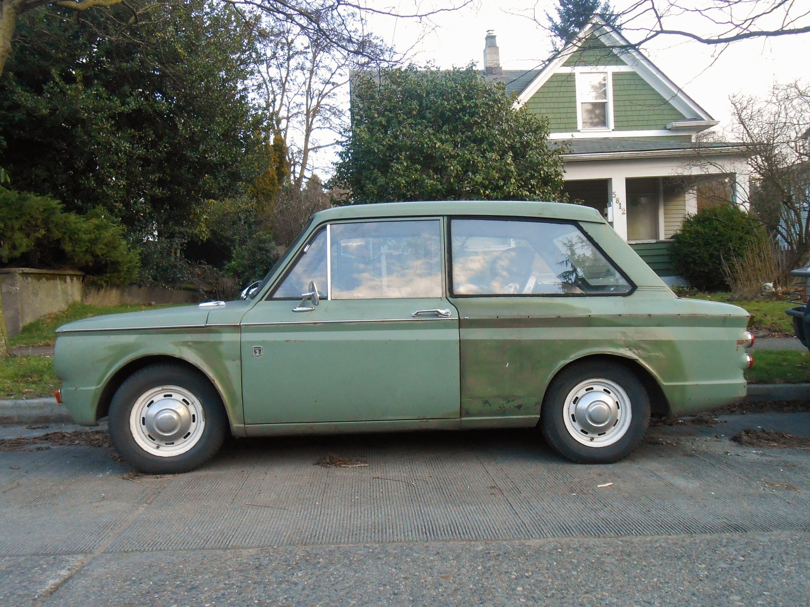 Seattle's Parked Cars: 1967 Sunbeam Imp