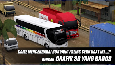 Telolet Bus Driving 3D Mod Apk Unlimited Money Full Free