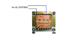 cara memasang input trafo era