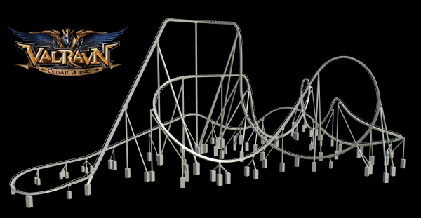 cedar point 2016 roller coaster layout