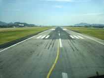 Departing from Penang after a tsunami relief flight