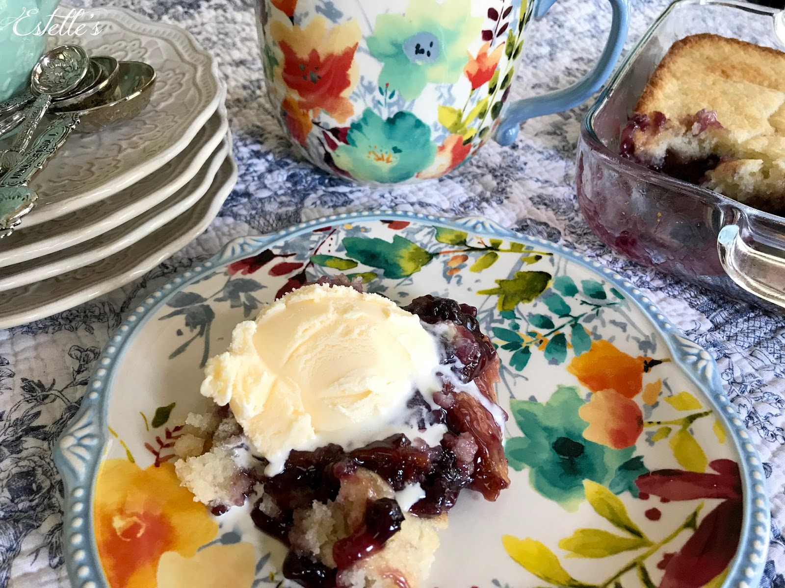 Estelle's MIXED BERRY COBBLER...JUST LIKE GRANDMOTHER'S