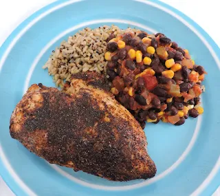 Black Bean Chicken with Rice