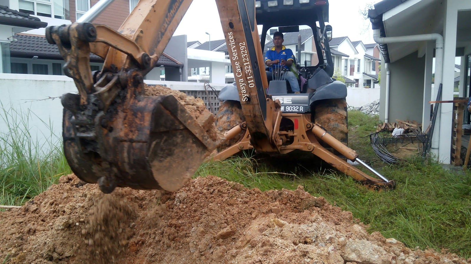 Backhoe untuk disewa selangor Ranio Backhoe