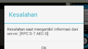 Mengatasi Google Play Error Android