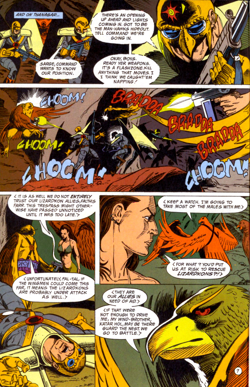 Read online Hawkworld (1990) comic -  Issue #25 - 8