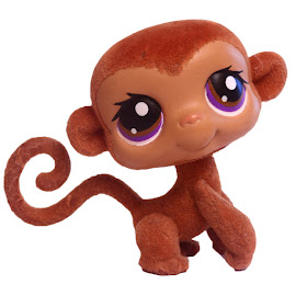 Littlest Pet Shop Carry Case Monkey (#412) Pet