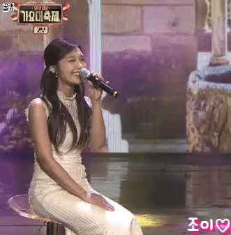 가요대축제 에핑 은지.gif | 인스티즈