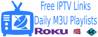 Free Daily M3U Playlist 7 January 2018