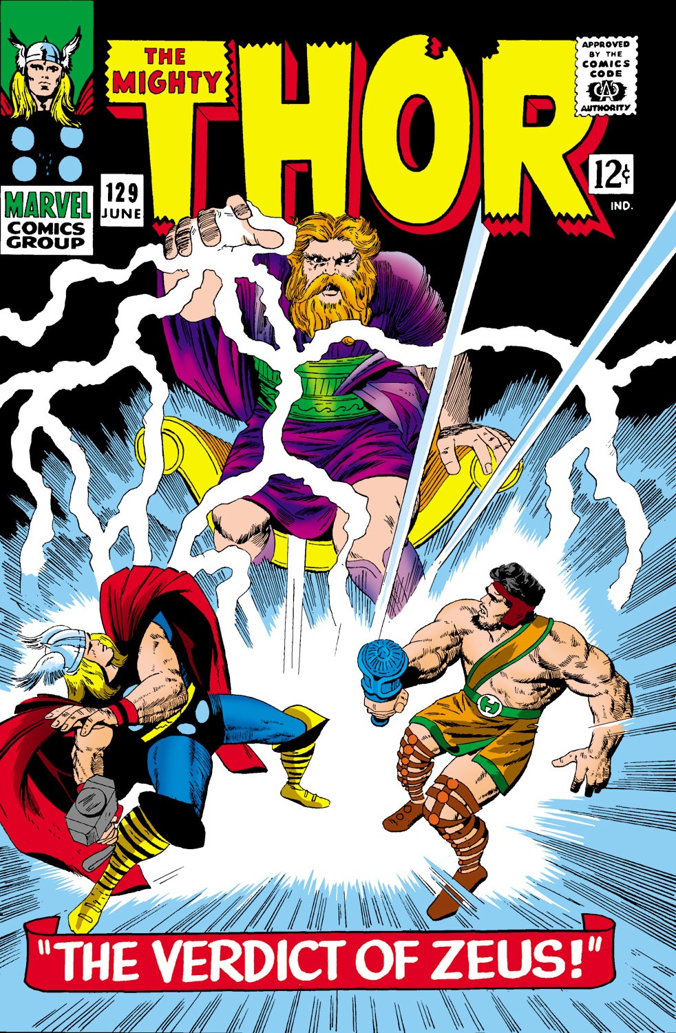 Read online Thor (1966) comic -  Issue #129 - 1