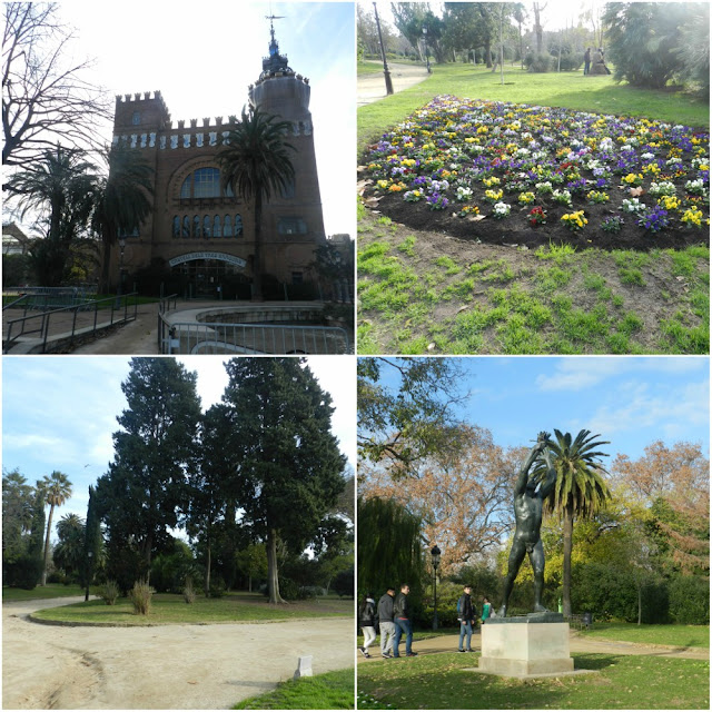 Parc de la Ciutadella em Barcelona Parc de la Ciutadella em Barcelona