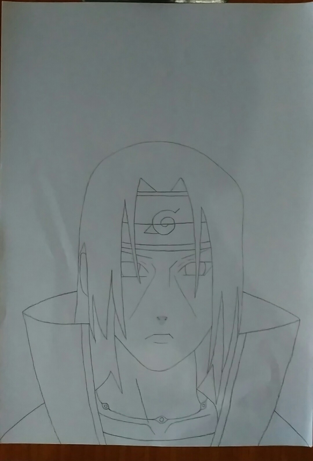 Cara Mudah Menggambar Karakter Di Anime Naruto Uchiha Itachi