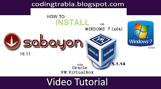 How to install Sabayon 16.11 x64 via VirtualBox on Windows 7