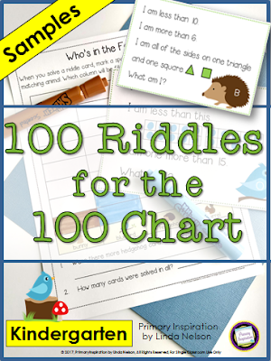 Primary Inspiration: Try These Free Kindergarten Math Riddles!