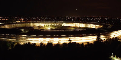 Drone Footage Offers a Look Inside Apple Park at Night [Video]