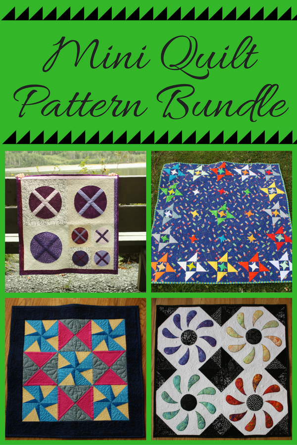 Mini Quilt Pattern Bundle | DevotedQuilter.blogspot.com