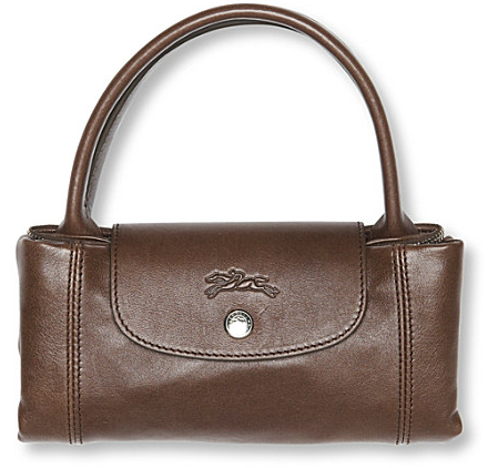 longchamp le pliage chocolate