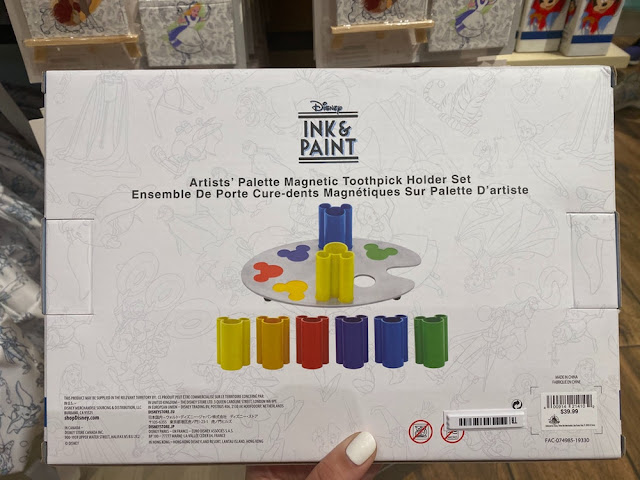 Ink & Paint Magnetic Toothpick Holder Set