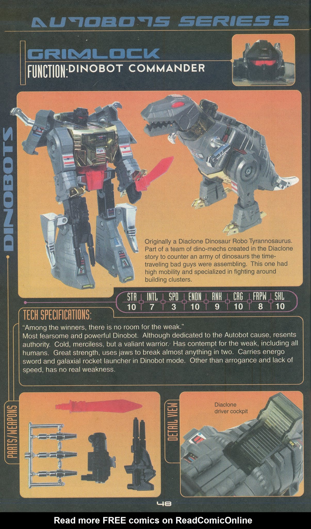 Read online Cybertronian: An Unofficial Transformers Recognition Guide comic -  Issue #1 - 50