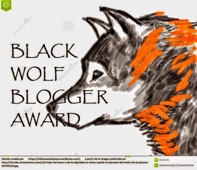 PREMIO BLACK WOLF BLOGGER AWARD
