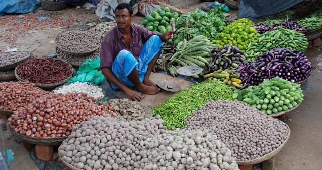 A Village Market In Bangladesh 
