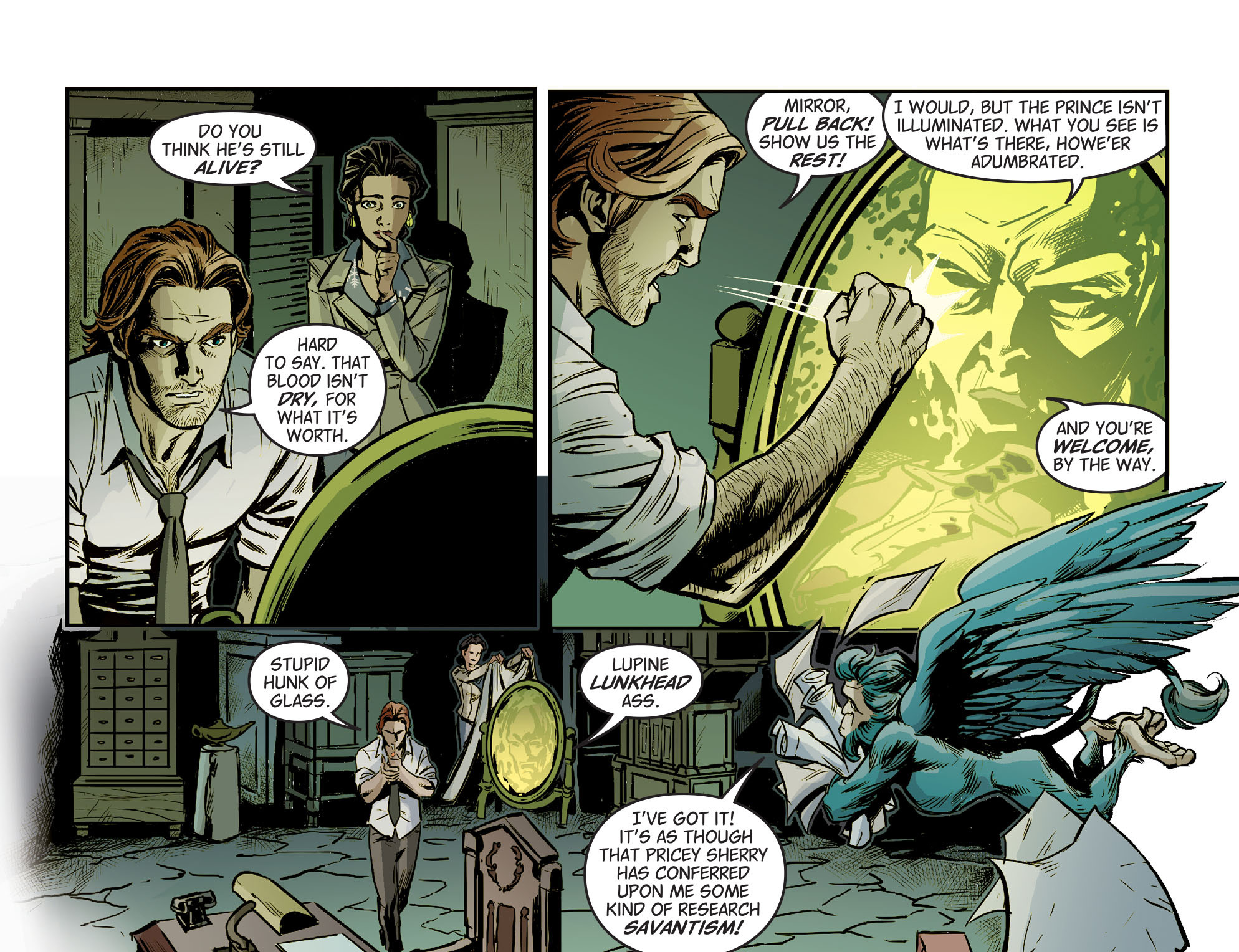 Read online Fables: The Wolf Among Us (2014) comic -  Issue #6 - 9