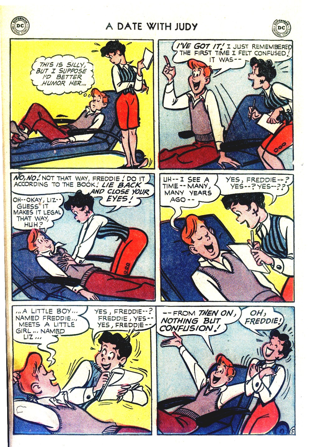 Read online A Date with Judy comic -  Issue #45 - 22