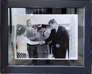 Foto Jadul Presiden Soekarno Presiden Kennedy Megawati Soekarnoputri Tahun 1961 SKN002