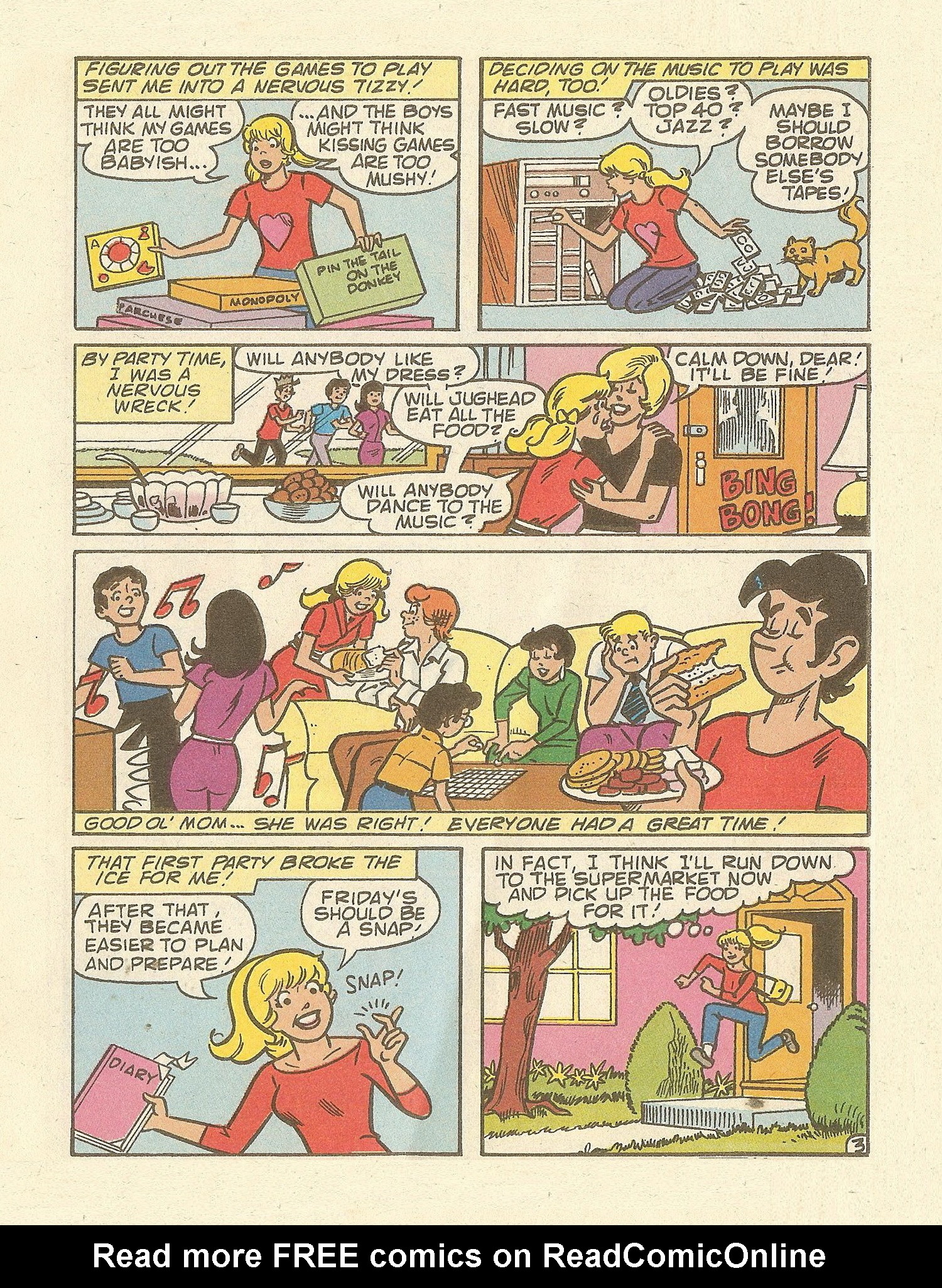 Read online Betty and Veronica Digest Magazine comic -  Issue #98 - 87