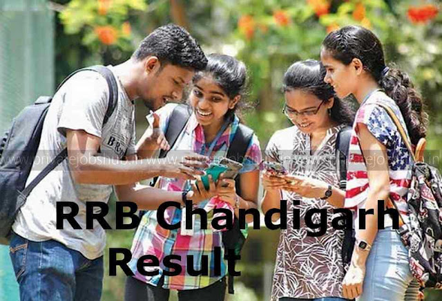 RRB Chandigarh Result RRB Chandigarh Result