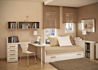 Escritorio en habitaciones juveniles - Colores en Casa